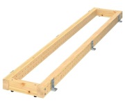 Ikea METOD Rama mocująca wyspę kuch do podłogi, 210 cm