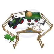 Zestaw Mini Farma WOOPIE – Traktor, Zwierzęta, Akcesoria Rolnicze