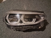 Reflektor przedni prawy bmw x3 g01 x4 g02 led 8739654-01 lampa