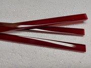 Listwa szklana 1,5x50cm czerwona