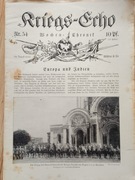 Stara Gazeta  I Wojna Światowa- KRIEGS ECHO  -1915 r