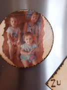 Twoje zdjęcie na drewienko, magnesik zawieszki