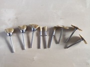 Szczotka stalowa multiszlifierka 9 szt -nie DREMEL