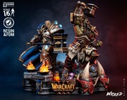 Epicka Diorama Warcraft (Arthas i Thrall) – skala 1/6 – Ręcznie malowana