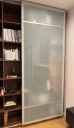 Drzwi przesuwne do szafy szklane szkło szyba