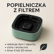 Popielniczka z filtrem