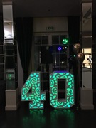 Podświetlana cyfra 40 - 112cm , ledy RGB