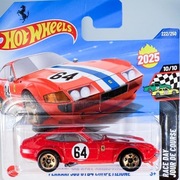 HOT WHEELS Ferrari 365 GTB4 Competizione Nowy samochodzik Mattel