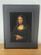 Obrazek, obraz, ręcznie wyszywany, Monaliza