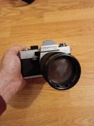 Aparat Praktica LTL + Porst Tele 1:2.8/135