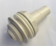 dysza z regulowanym strumieniem do basenów ogrodowych instalacja 32-38 mm