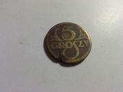 Moneta 5 groszy 1923