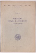 Podstawy języka łacińskiego dla prawników. Cz. II – Jan Rezler