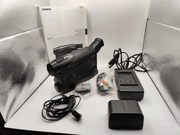 Kamera analogowa VHS-C Siemens FA 277 zestaw ładowarka adapter kable