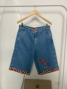 Spodnie spodenki shorts szorty Bermudy Mcdonalds ikony lat 2000 y2k McDonal