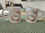 Kubki prezent ślubny Mąż i Żona 