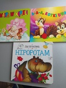 Ż3- Hipopotam + Małpa w kąpieli + A-a-a, kotki dwa - zestaw 