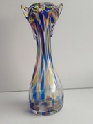 Wazon kolorowy PRL sękacz 