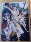 Hatsune Miku Trading Card Clear Card Collection No.14 (HOLO) Len / Rin