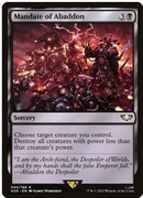 Mandate of abaddon
