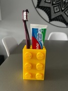 Pojemnik, kubek na szczoteczkę oraz pastę do zębów - LEGO