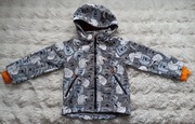 Kurtka dla chłopca H&M 104 Softshell na polarze odpinany kaptur