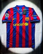 (M) Barcelona Retro Domowa Koszulka 2009/10 Home Jersey Liga Mistrzów