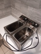 Frytkownica dwukomorowa YATO