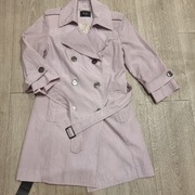 Płaszcz trencz  różowo fioletowy Echo.38