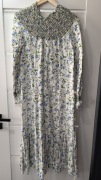 Piękna sukienka boho kwiatki retro vintage hippie unikat ZARA S/M