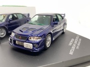 1/43 Mitsubishi Lancer Evo VI Met.Blue Vitesse
