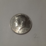 Half dollar 1/2 dolara Kennedy D 1977 (2) 