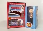 DVD Jaś Fasola Nadciąga totalny kataklizm + Wakacje Jasia Fasoli + figurka