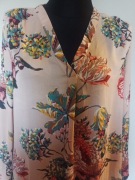 Bluzka w kwiaty rozmiar 44 