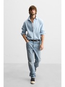 Zara Man retro spodnie jeansowe w stylu lat 90 rock grunge 46