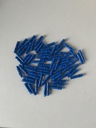 100 pinów Lego technic niebieskie