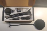 Zestaw mikrofon CM-USB-KIT Mikrofon+ Ramię+Pop-filtr z regulacją  głośności