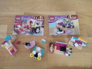 LEGO friends LEGO friends 41009 i 3939 Sypialnia Andrei i Sypialnia Mii