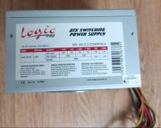 Zasilacz komputerowy Logic Pro 500W ATX sprawny + kabel zasilający