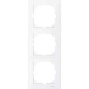 Ramka potrójna M-Pure Biały active Merten System M