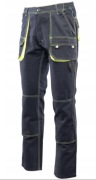 spodnie do pasa robocze Brixton Spark 100% bawełna r. 52 granat/zielony