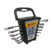 Zestaw Kluczy Płasko-Oczkowych 8-17 mm – 6 Sztuk do Warsztatu i Domu Nowy