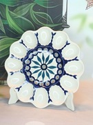 *Bolesławiec Talerz na jajka półmisek ceramiczny ceramika Bolesławiec