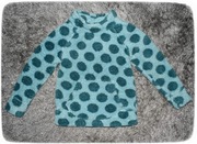 Ciepła bluza futerko kangurka NEXT 140/146