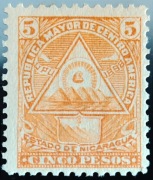 Znaczek pocztowy - Nikaragua - 1898r.
