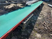 Przenośnik taśmowy stalowy 13 m x 80 cm