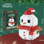 Bałwanek Figurka Klocki Dla Dzieci 