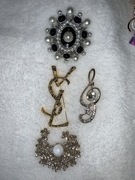 Broszki z mojej kolekcji cena za 1 szt 