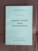Jacek Woźniak, Logiczna analiza pojęć typologicznych NOWA