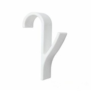 Haczyk Uchwyt na Grzejnik Kaloryfer biały